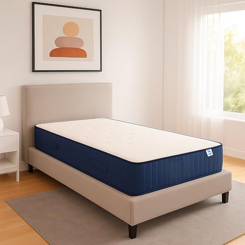 Baldiflex Materasso Memory 20 cm, Singolo 80x190 cm, RelaxOne 20, Ortopedico e Ergonomico, Anallergico e Antibatterico, 100% Made in Italy