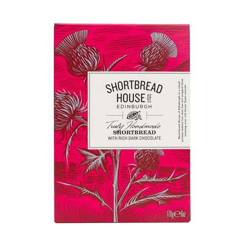 Shortbread House of Edinburgh's Shortbread Fingers, Rich Dark Chocolate Chip, 6 Ounce (Pack of 1)
