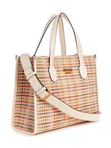 Image of GUESS Women's Printed Tote Bag| Ladies Purse Handbags | Gift For Ladies