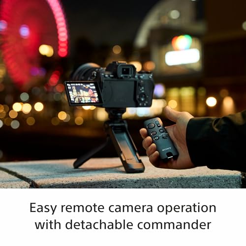 Image of Sony GP-VPT3 Multi Functional Shooting Grip /Bluetooth Grip | Travel Friendly | Detachable Wireless Remote Controller - White