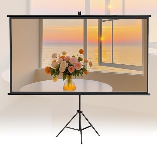Pantalla para proyector 60'' con soporte 16:9 miniatura 1