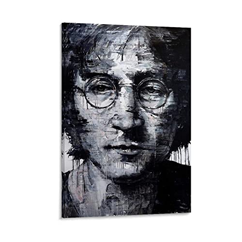 New Paintings by Shin Kwang Ho Painings, Beatles And John Lennon Toile Poster et décoration murale moderne pour chambre… - Les Beatles, Paul McCartney, John Lennon, RIngo Starr, George Harrison New Paintings by Shin Kwang Ho Painings, Beatles And John Lennon Toile Poster et décoration murale moderne pour chambre…