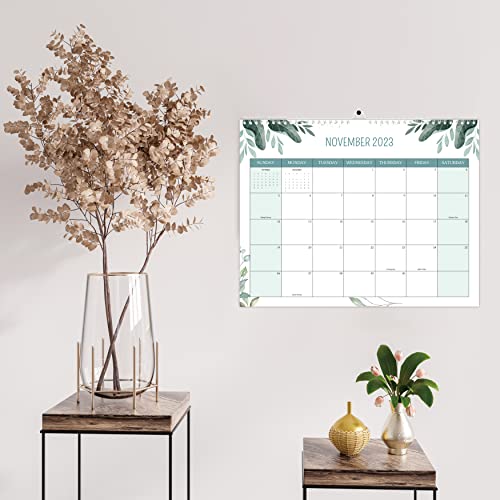 Calendar 2023-12 Month Wall Calendar From January 2023 To December 2023.15" X 11.8" Large Twin-Wire Binding Monthly Weekly Planner Academic Calendar #TOP6