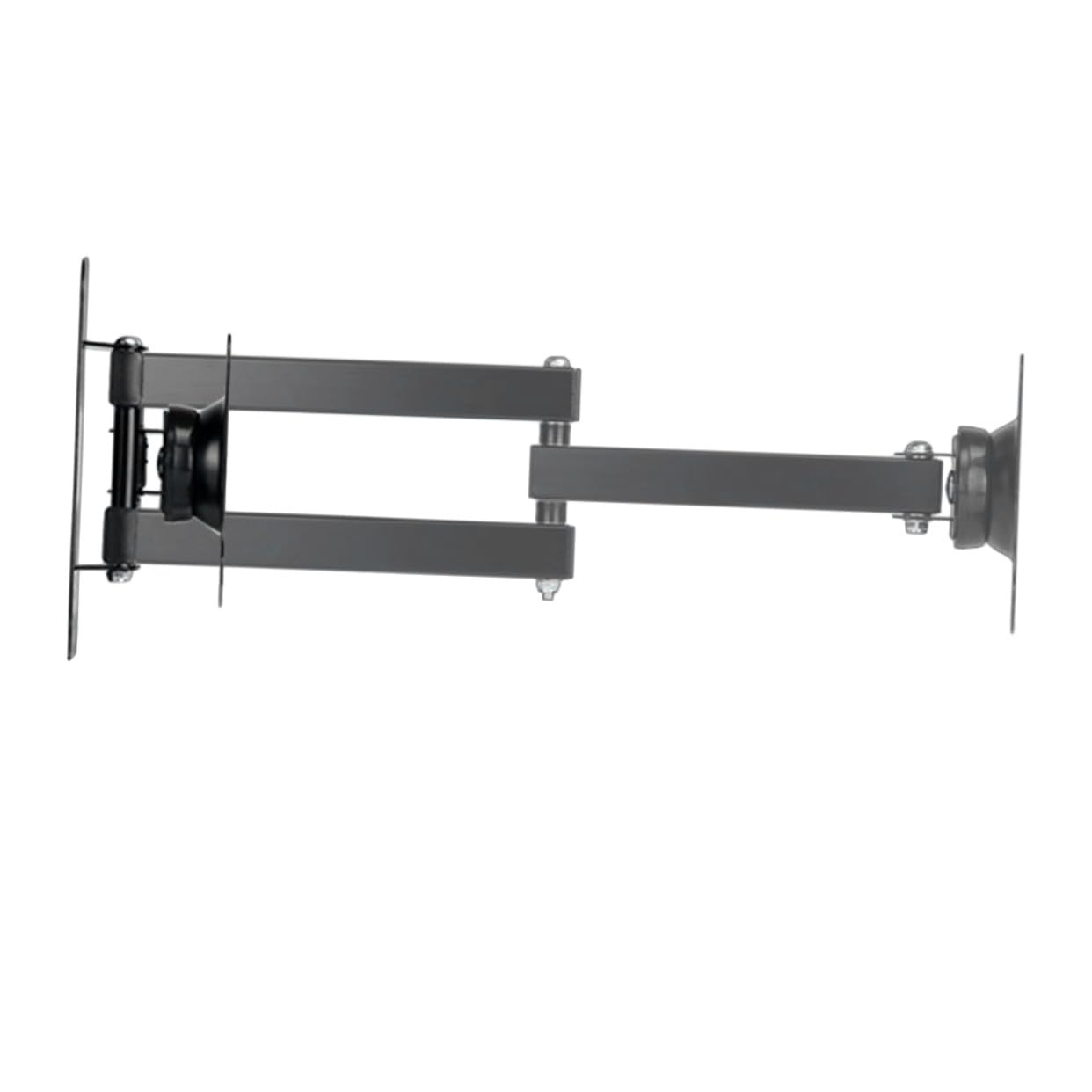 Supporto Tv Parete per Monitor LCD LED Staffa Fissa in con e Nascondi Capacità Montaggio Salvaspazio e