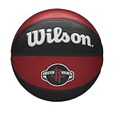 Pelota de baloncesto de exterior con diseño especial de los Houston Rockets para que los aficionados jueguen en cualquier lugar