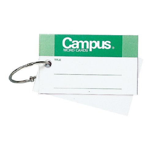 Amazon | コクヨ 単語カード (PPシート表紙) 特大115枚 ﾀﾝ-131 / 30