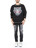 kenzo tiger shirt Quadratische Passform, lockerer Schnitt