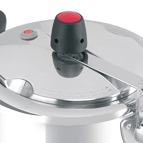 Panela de Pressão Polida 4,5L Fechamento Interno, CLOCK 9295302823, Polido