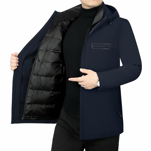 Veste d'hiver homme style médiéval épuré de qualité