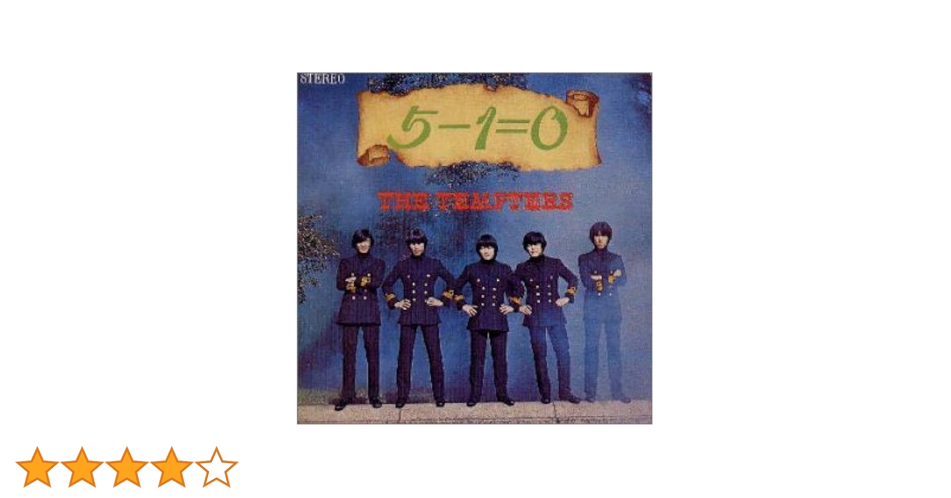 THE TEMPTERS 5-1=0 新品LPレコード ザ・テンプターズ / 5-1=0 [※国内盤,品番:FS-8038］(LPレコード
