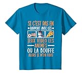 Jeux Video Les Animes Ou La Bouffe Japon Animé Cadeau Manga T-Shirt