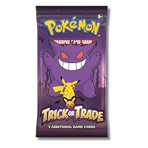 Pokemon 2023 Trick or Trade Gengar & Pikachu | Mini Booster Pack