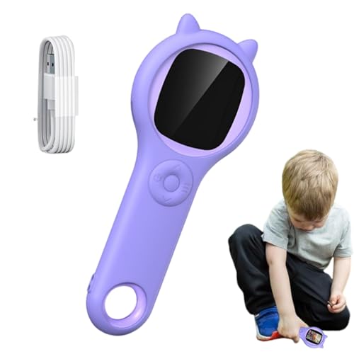 Microscopio Digital liviano, Toy de Experimento de Ciencias, microscopio de Mano para niños, Aumento de Peso Digital Ligero y portátil de 7x16.6cm para niñas