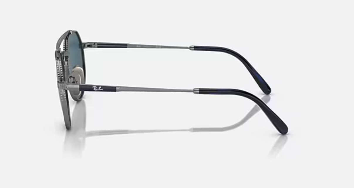 Ray-Ban Unisex Rb8265 Jack II Titanium Round Sunglasses