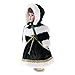 T TOOYFUL Poupée en Porcelaine de 30cm en Manteau en Peluche d'hiver + Chapeaux- Girls Toys