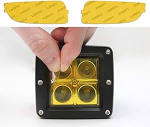 Lamin-x Custom Fit Yellow Fog Light Covers for Mazda CX-9 (07-12)
