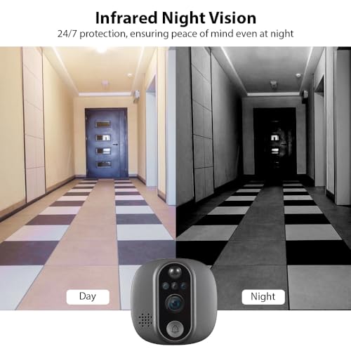 Timbre con vídeo WiFi que soluciona la falta de visibilidad con su mirilla de 120° 6
