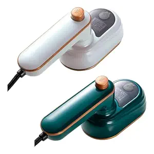 SECRET DESIRE Micro Steamer Iron Powerful Compact for Home and Travel 38W Handheld Steamer Green