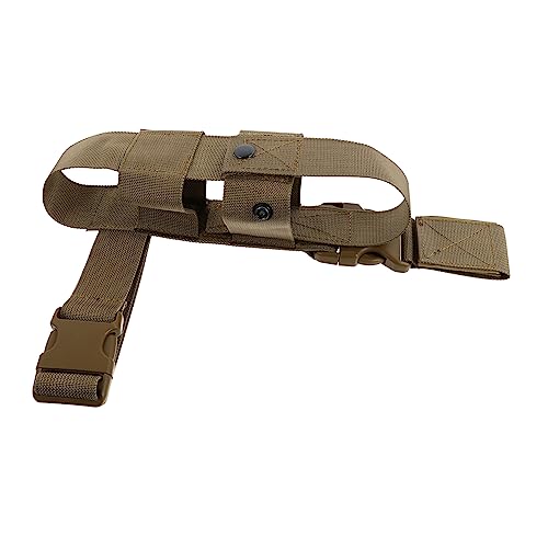 Gogogmee Multifunctional Water Kettle Bag Outdoor Fire Extinguisher Holder Pouch for Camping and Hiking for Bottle Storage Pouch and Leg Bag Use