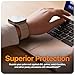 UPPERCASE GhostShield Premium Palm Rest Protector Skin Cover Set, Scratches and Wear Protection, Compatible with MacBook Pro 16