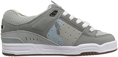 Image of Globe Mens Fusion Skate Shoes, Grey /Grey /Camo, 5 M US