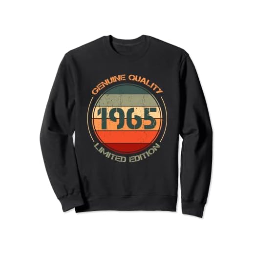 Camisetas vintage de 1965 para mujer, retro, divertidas, cumpleaños de 1965 Sudadera