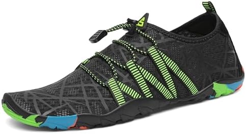 SAGUARO Badeschuhe Strandschuhe Aquaschuhe Wasserschuhe Surfschuhe Schwimmschuhe für Damen Herren Kinder, GR.35-48
