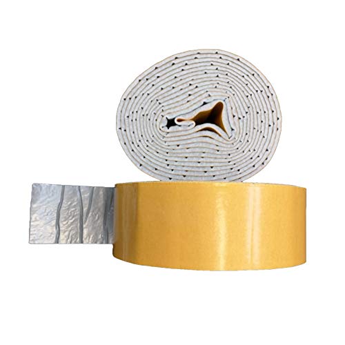 Vlies Wickelstreifen 70mm x 5m selbstklebend mit Dampfsperre Isolierstreifen