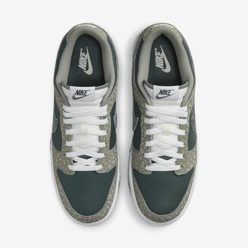 Nike Dunk Low Retro Premium Men's Shoes (HF4878-053, Dark Stucco/Summit White/Alabaster/Vintage Green) Size 7.54