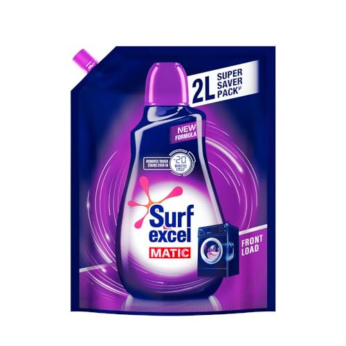 Surf Excel Front Load Matic Liquid Detergent Pouch - 2 L