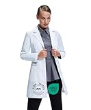 Dr. James Stylish Tailored Fit Women's Lab Coat • 34 Inch Length US 8 US-18-D