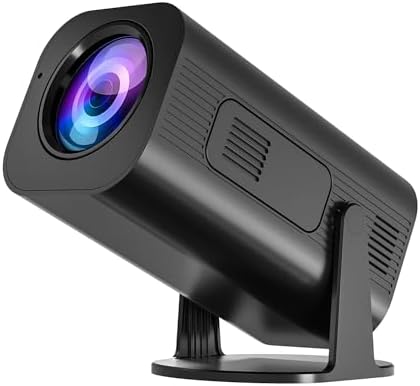 HP330 Android 13 Mini Projector, 720P/1280P Native, 4K Support, W...