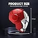 Iron Hero MK 5 1:1 Wearable Helmet-Silver Mask for Man-with Voice&Touch & Remote Control, LED Eyes & Realistic Sound Effects-Cosplay & Collectible Prop Gift for Adults and Teens