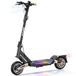 NAVEE ST3 Pro Trottinette Electrique Adulte, Moteur Puissant 1350W Max, Autonomie 75km, Suspension Intégrale Damping Arm™, Pneus Tubeless 10", Système TCS Antidérapant,Clignotants, Apple Find My,IPX5