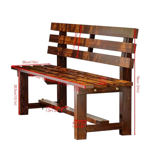 Review de Bancos de madera para exterior Top cinco. 14 Imagen adicional