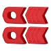ENLEE Bicycle Crank Protector, MTB Mountain Bike Crankset Caps Protector, DH FR AM XC Bicycle Crank Arm Boots Protective Gear Universal,Black