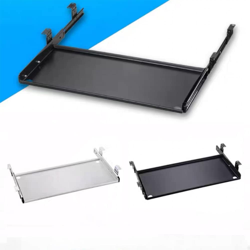 Amazon.com: WEBUP Metal Keyboard Mouse Tray DIY Screw Into Under