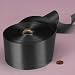 Black Embossed Poly Satin Ribbon, 2-3/4" X 100 Yards
