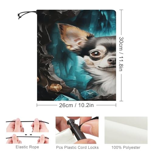 Balaclava Gem Cave Chihuahua para Hombres y Mujeres, Mascarilla Facial Transpirable y Refrescante con Protección Solar UPF 50+ UV, Bandana para Ciclismo, Correr, Senderismo, Motocicleta, Esquí, Pesca miniatura 2