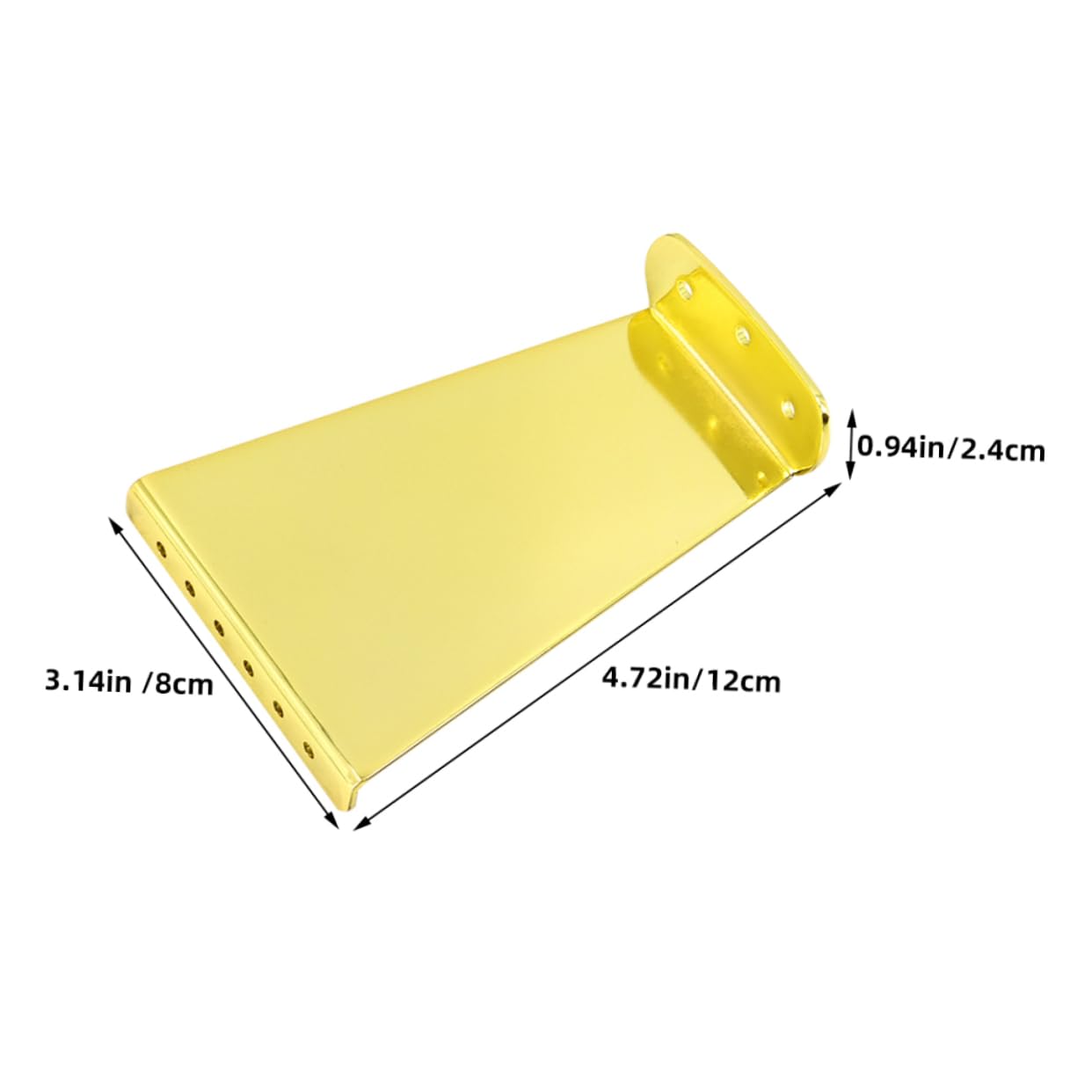 BESPORTBLE 6 Strings Guitar Bridge Tailpiece for String Jazz Electric Guitar Replacement Stylish Design Durable Practical Tailpiece for Enhanced Playing Experience