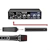 Sawhamale Dynamic Microphone Preamp with 28dB Gain, Compact Aluminum Alloy Channel Strip for Studio Recording, Live Broadcasting & Stage Use(BlackA) #2