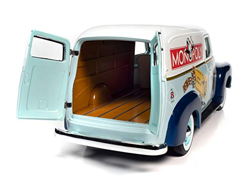 Auto World Monopoly 1948 Chevrolet Panel Delivery 1:18 miniatura 5