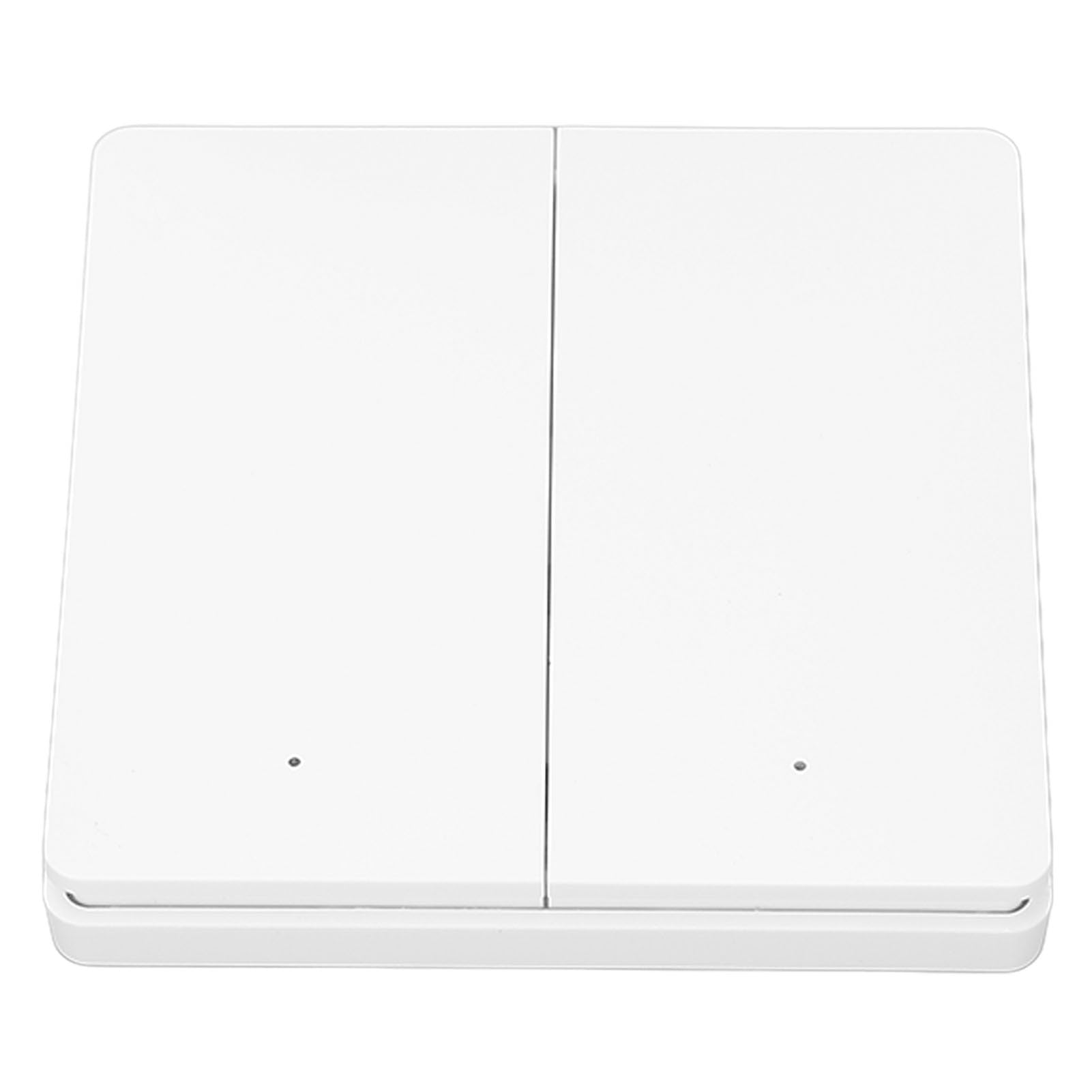 Interruptor de luz WiFi inalámbrico autoalimentado de 2 bandas para de iluminación de hogar inteligente