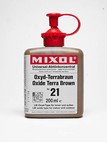 200ml MIXOL Universal-Abtönkonzentrat # 21 Oxyd-Terrabraun, Oxyd Terrabraun, 4002926212006 Cover
