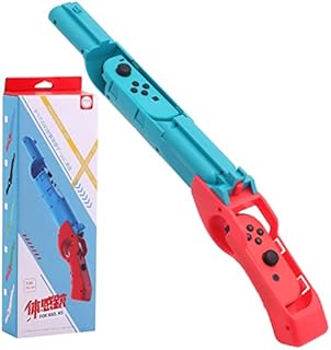 HEATFUN Game Controller Compatible with Nintendo Switch Games Wolfenstein 2: The New Colossus, Big Buck Hunter Arcade - Switch and Other Games - RedBlue