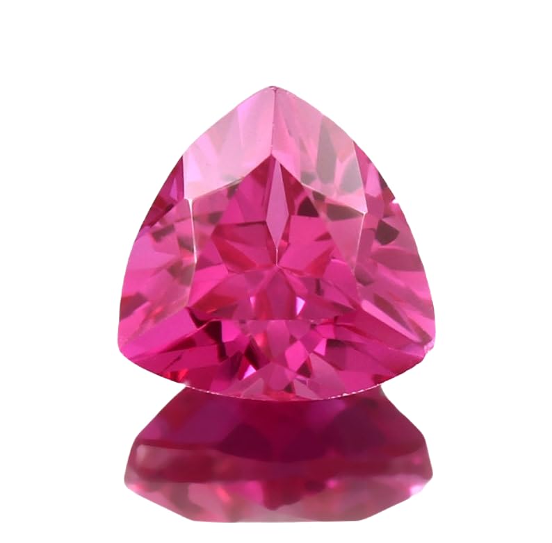 Tourmaline 9x6mm en trillion pour remplacer une pierre perdue sur vos bijoux
