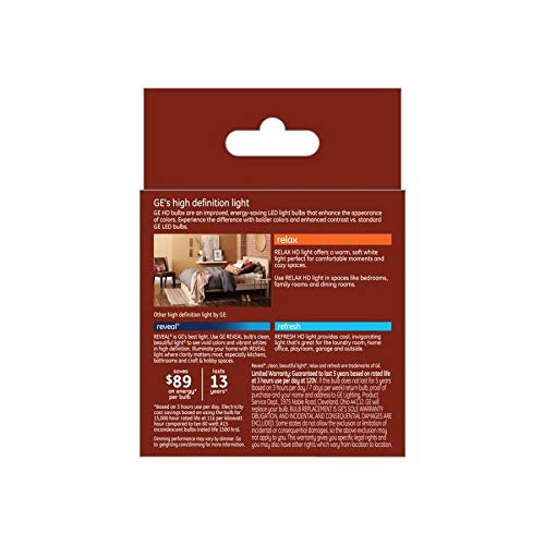 GE Relax LED Bulbs 60W Equivalent - Image 3