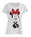 Disney Damen T-Shirt Minnie Mouse Red Bow L