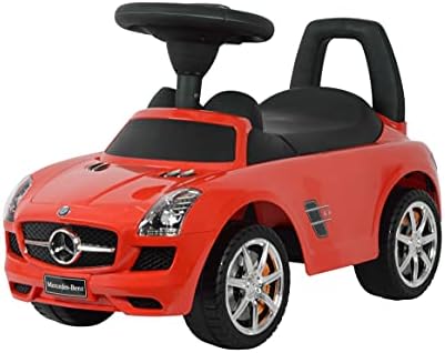 Best Ride On Cars Mercedes Benz Push Car, Red