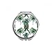 Pineapple Fruit Eat Green Hand Compact Mirror Round Portable Pocket Glass